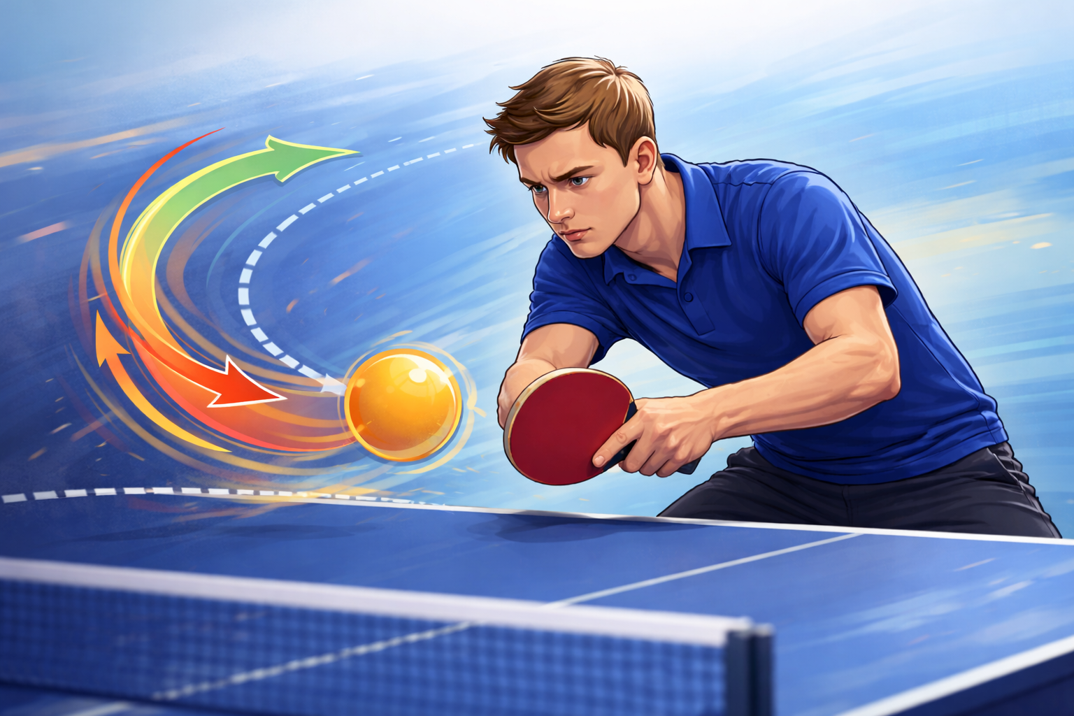 How to Return Heavy Spin Serve in Table Tennis: Techniques & Tips