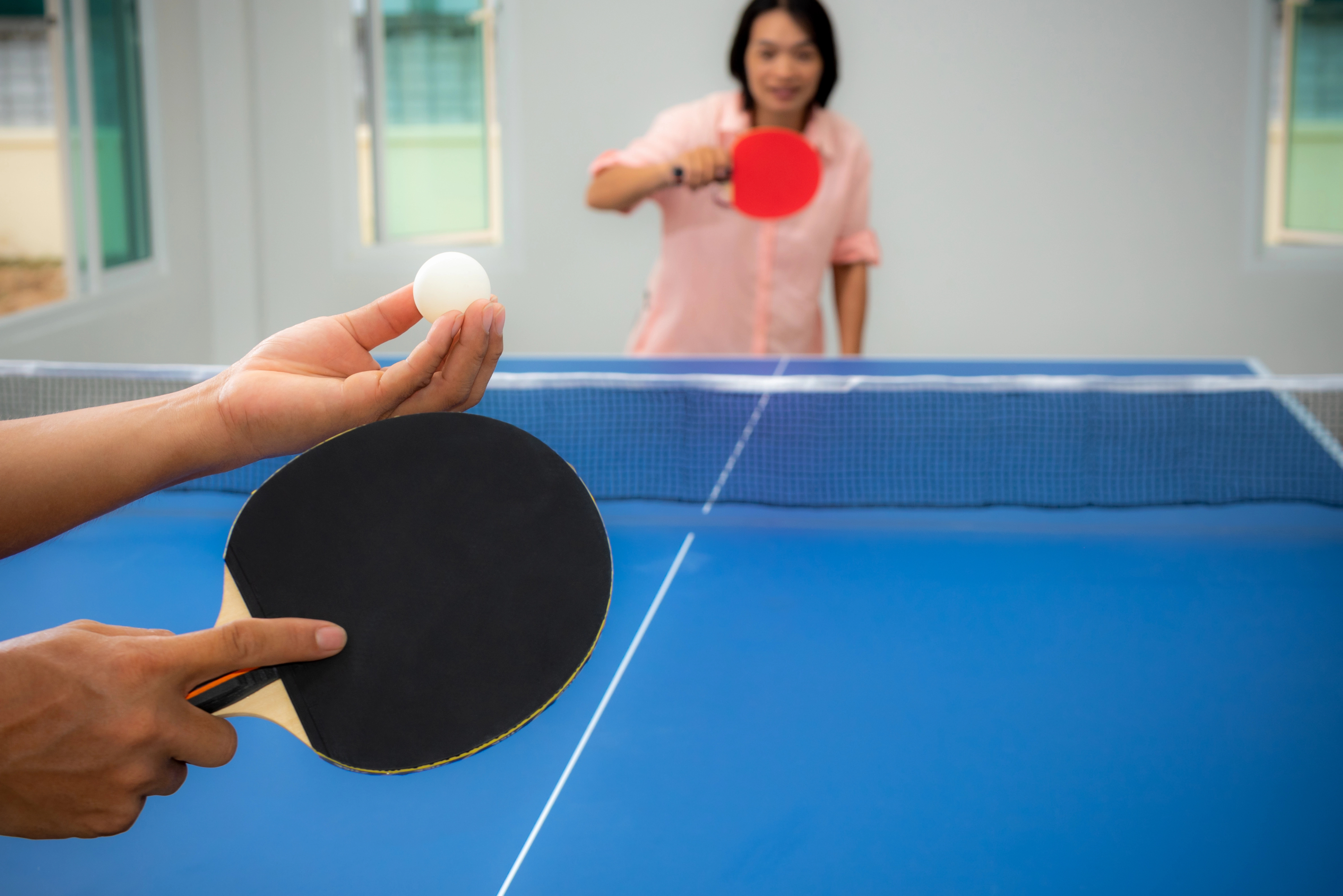 Table Tennis serve for beginner
