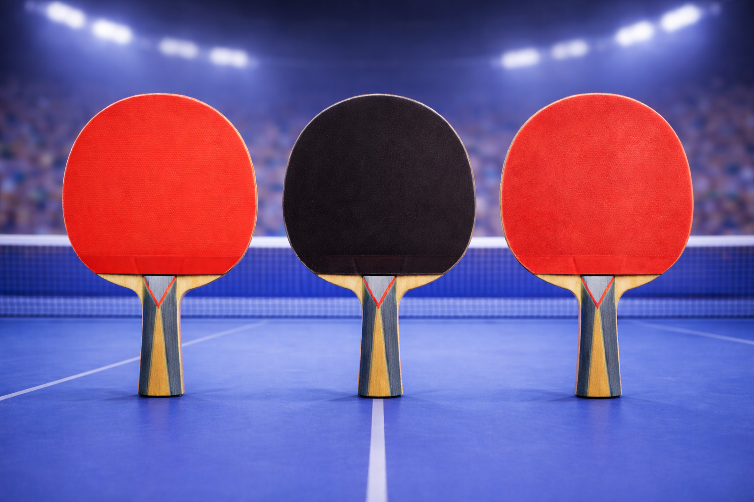 Table tennis rubbers
